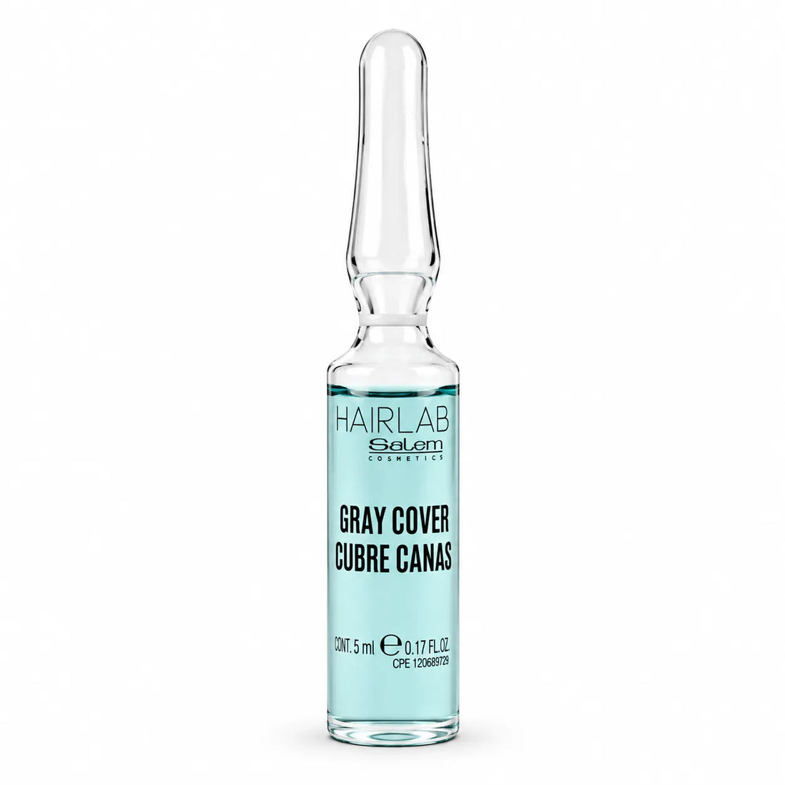 Salerm – Ampollas cubre canas Gray Cover para canas difíciles 12x5 ml