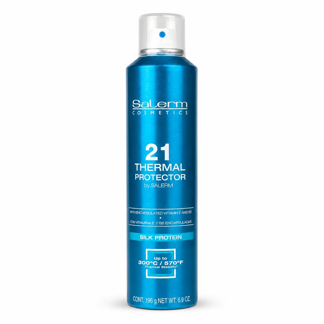 Salerm 21 – Protector térmico para el cabello anti-frizz en spray 300 ml