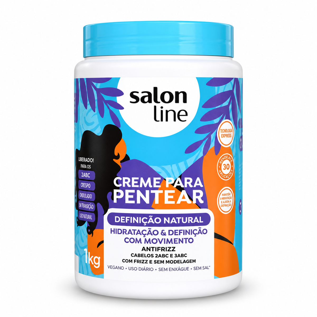 Salon Line – Crema de peinar para rizos con definición natural 1000 ml