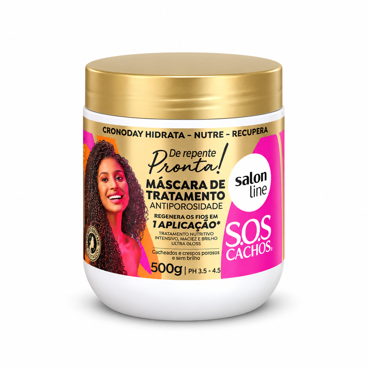 Salon Line – Mascarilla reparadora para cabello rizado y poroso 500 g