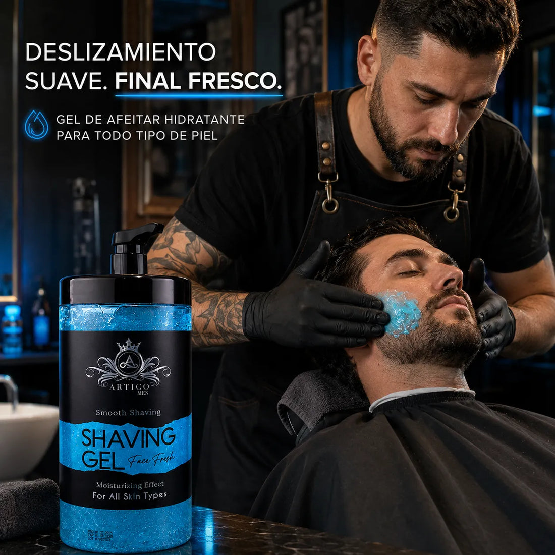 Ártico Men – Gel de Afeitar Hidratante para Todo Tipo de Piel 1500 ml