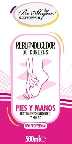 Reblandecedor de durezas, pies y manos. Quita callos.