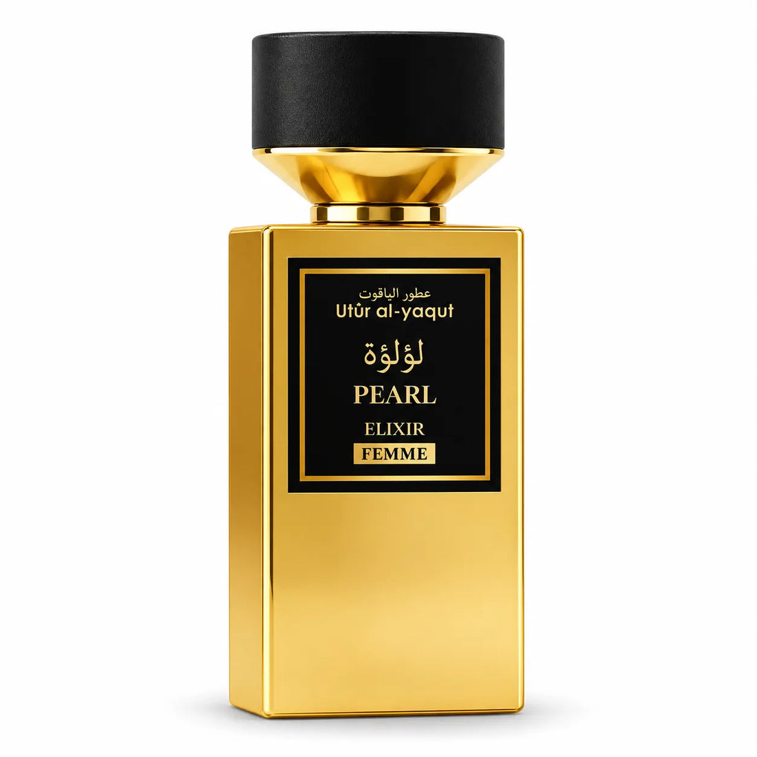 SAPHIR – Perfume dulce para mujer Utur Al-Yaqut Elixir Pearl Femme 50 ml