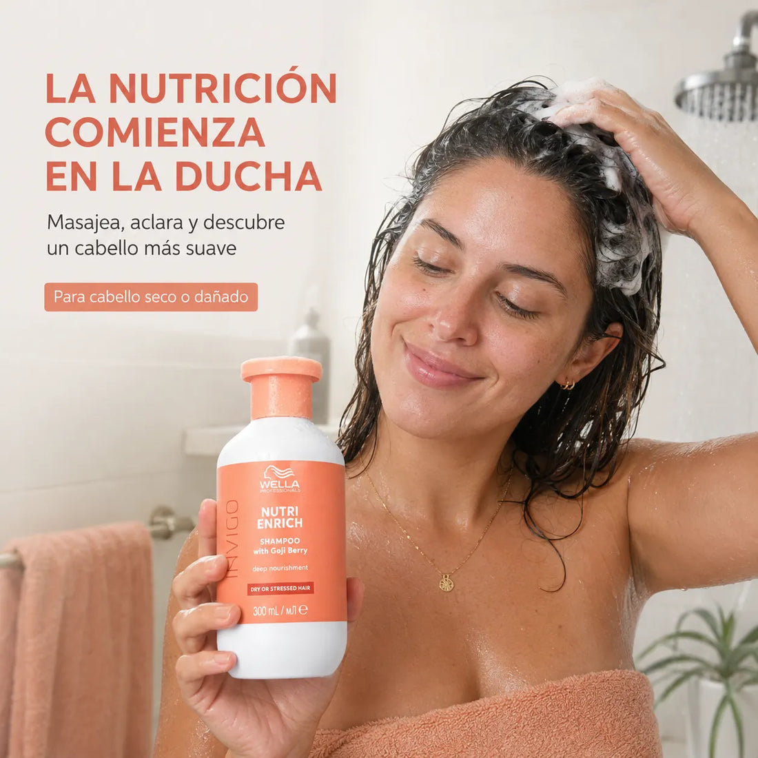 Wella – Champô para Cabelo Seco Invigo Nutri-Enrich 300 ml