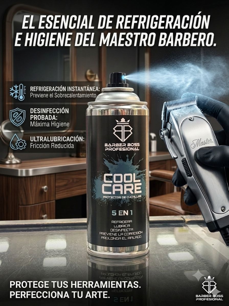 Barber Boss – Spray de Sal Marina para Volumen y Definición 250 ml