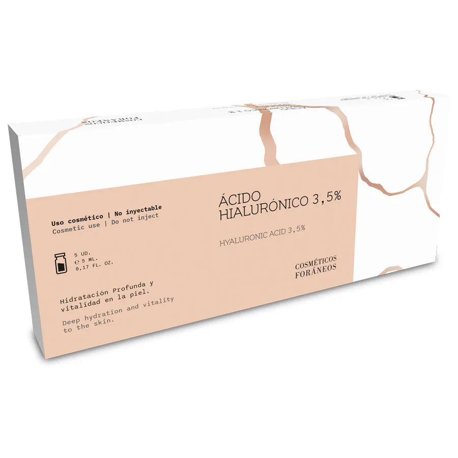 Ácido hialurónico x5 viales 3,5% no reticulado