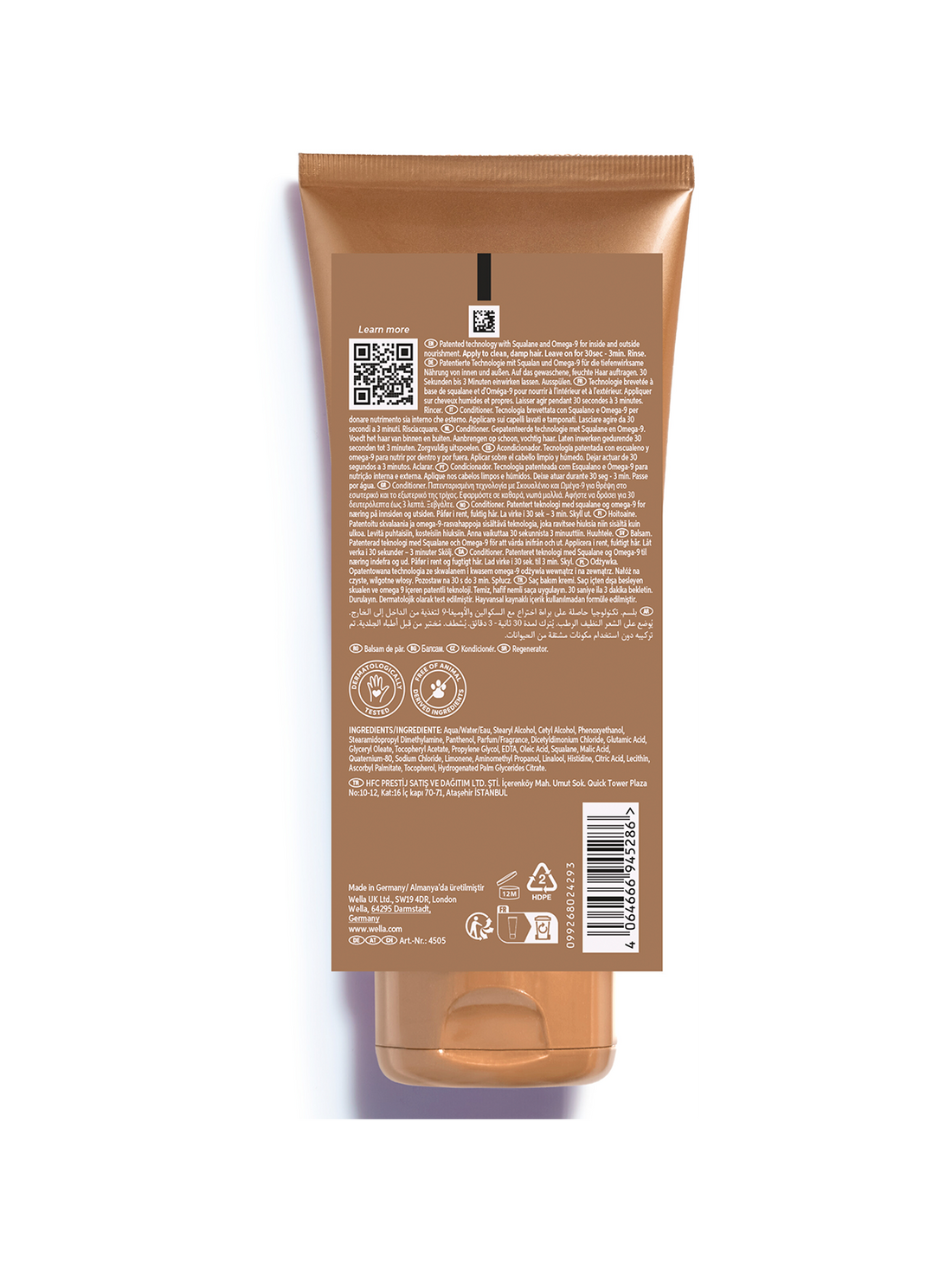 Wella Acondicionador Ultimate Smooth cabello encrespado