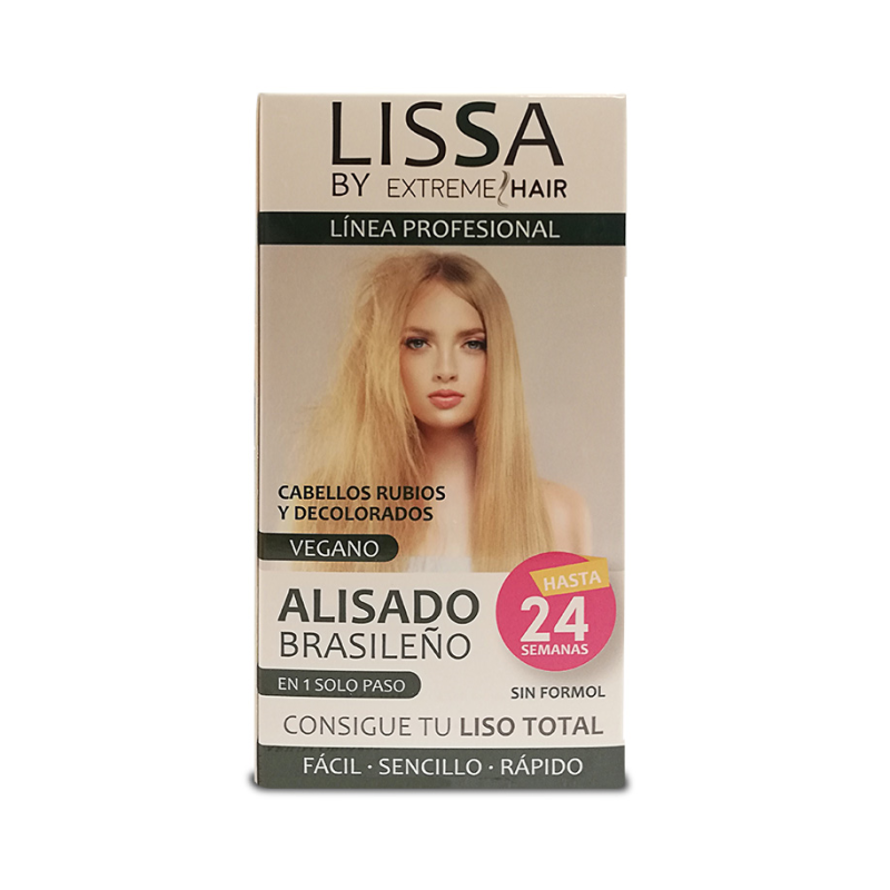 Lissa®, Alisado brasileño para rubios un paso