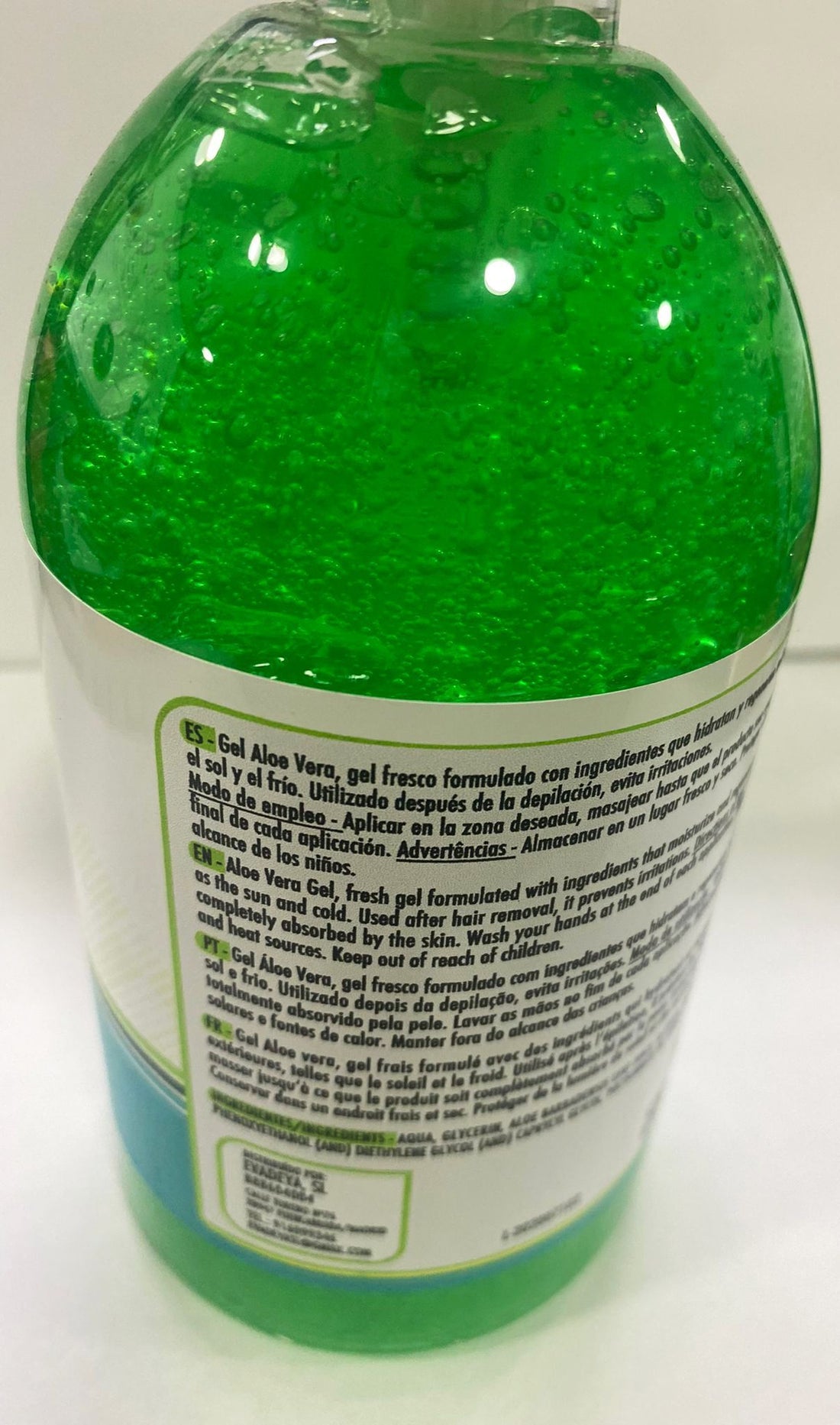 Gel Aloe Vera Be´Shyne, hidratación profunda 100%