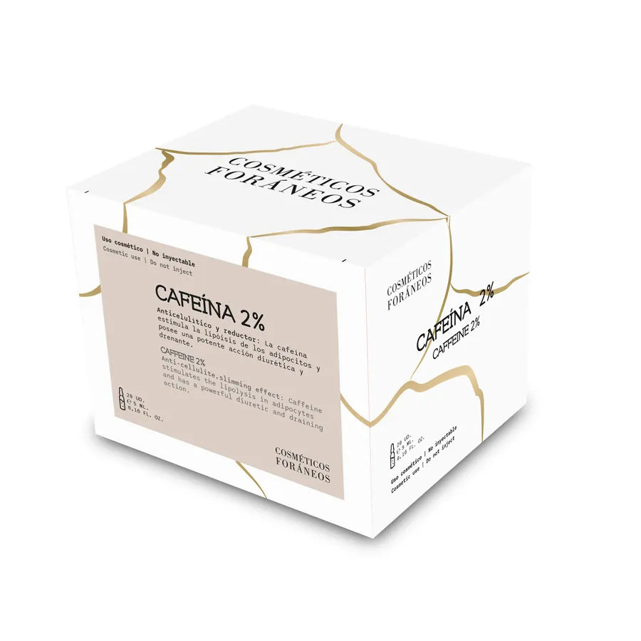 Ampollas de cafeína x20 al 2%