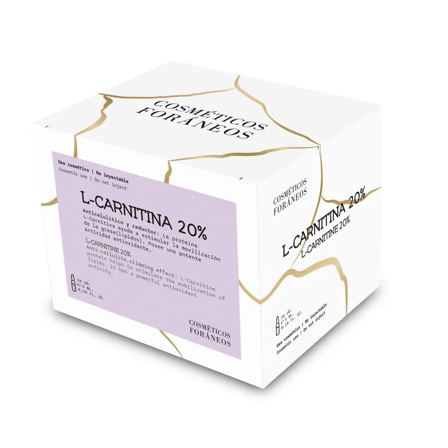 Ampollas de L-carnitina x 20 al 20%
