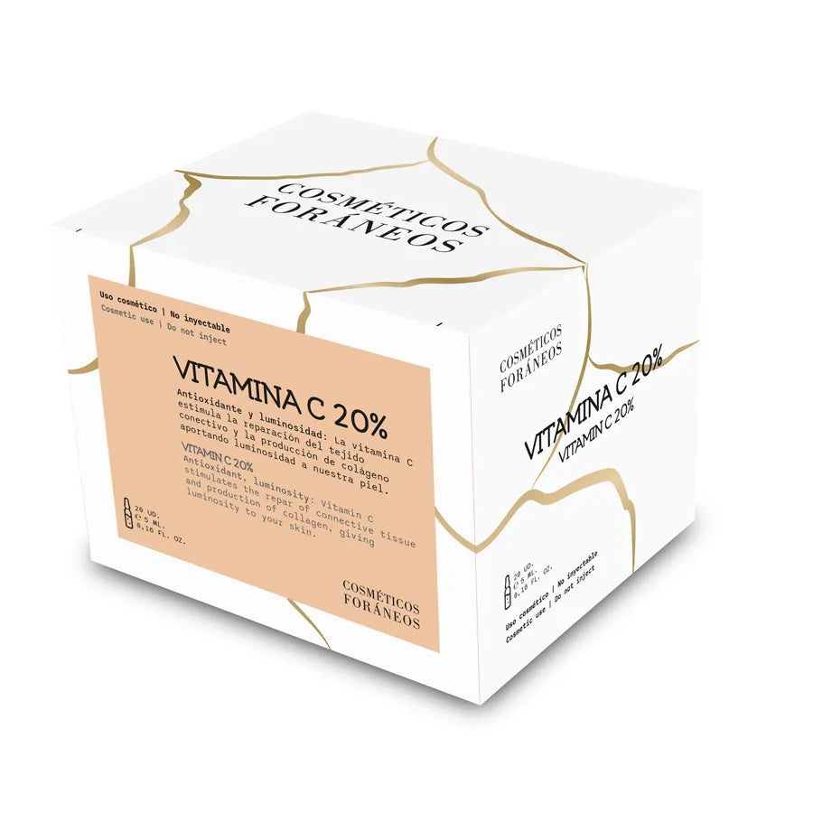 Ampollas de vitamina C x20 al 20%