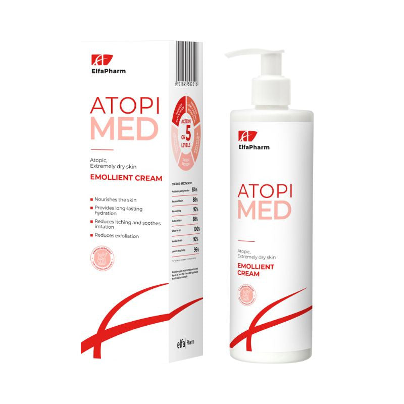 Crema emoliente ATOPI MED Elfa Pharm 400 ml, pieles atópicas