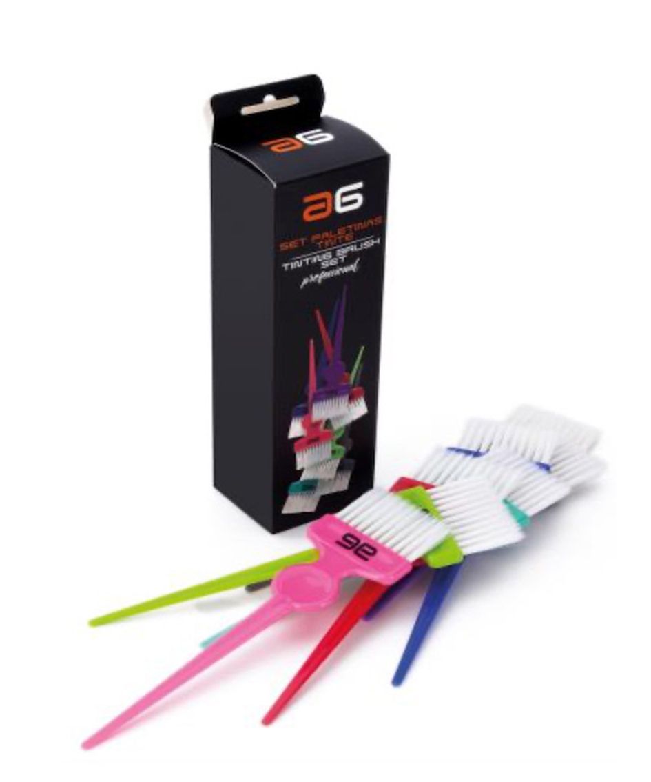 ASUER Box 7 colored paintbrushes