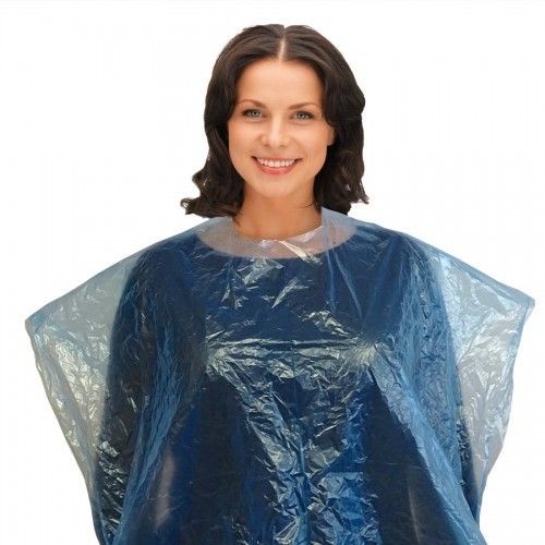 Capas Desechables Para Tintes en Bolsas de 50 und Azul