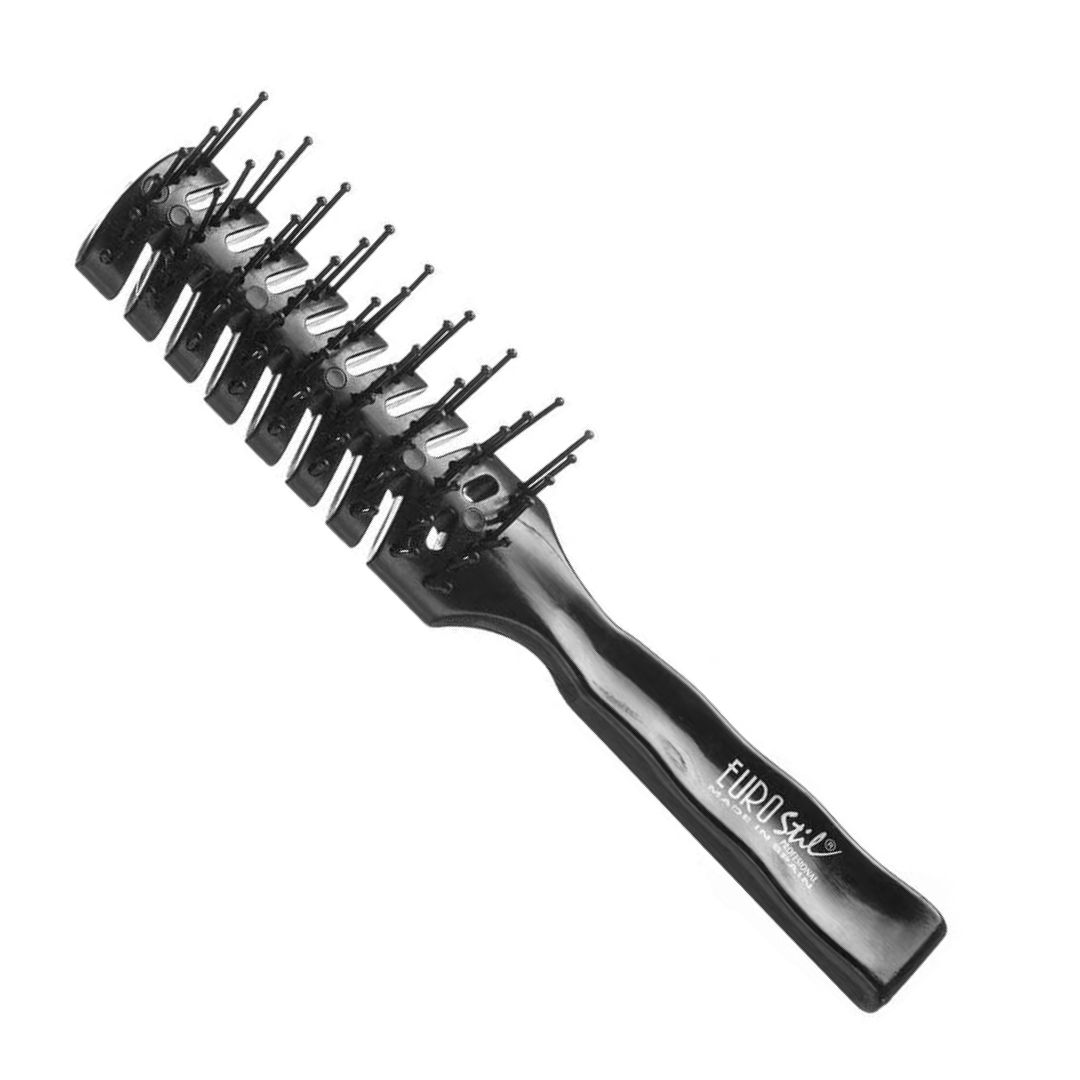 Eurostil® Unisex Skeleton Brush with Ball-Tipped Bristles