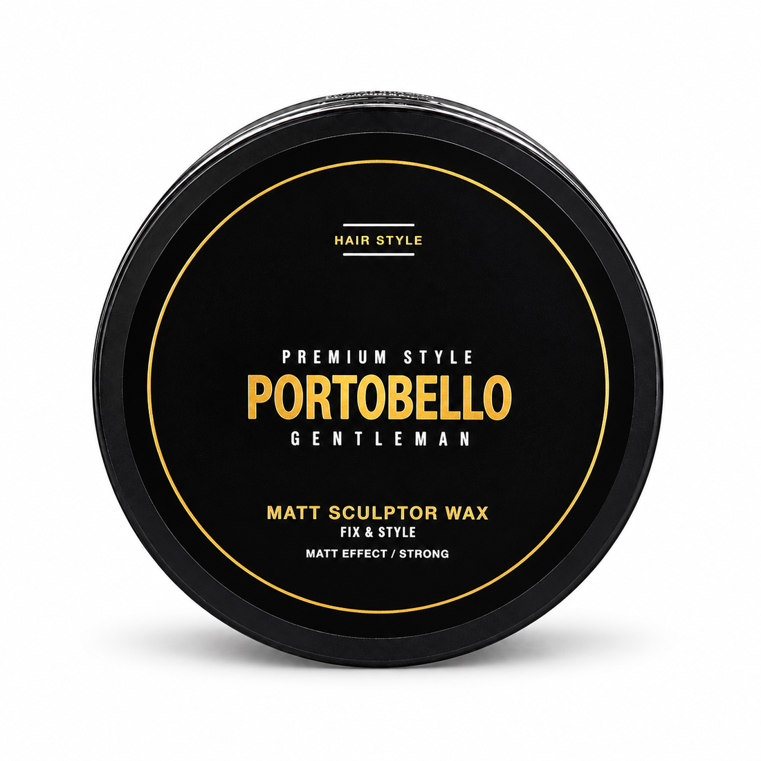 Portobello Matt Sculptor Wax – Strong Hold Matte Styling Wax 100 ml