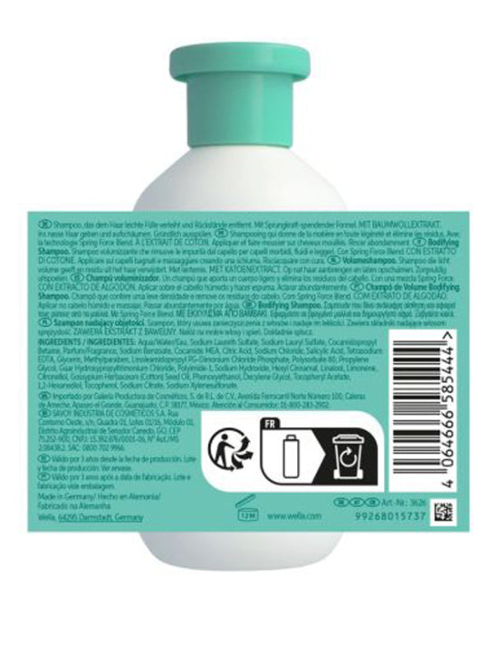 Champú Volume Boost Invigo Wella Professionals