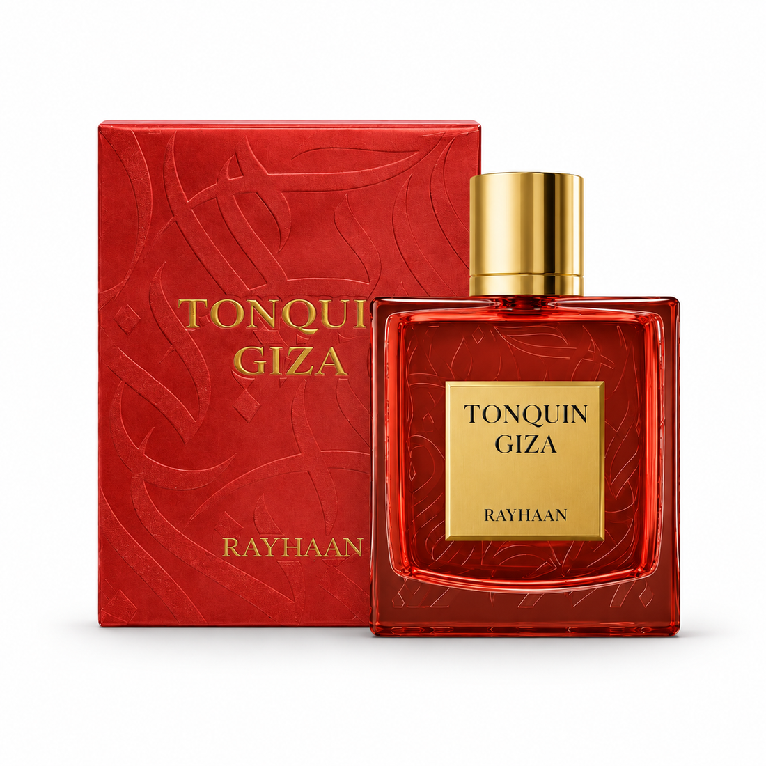 Rayhaan Tonquin Giza – Perfume unisex ámbar y vainilla EDP 100 ml