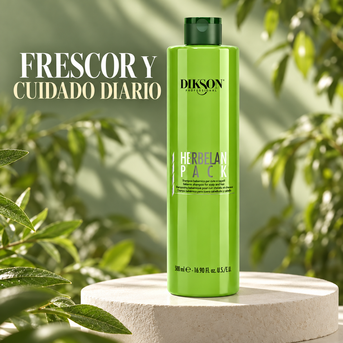 Dikson Herbelan Pack champú cremoso 500 ml: presentación premium