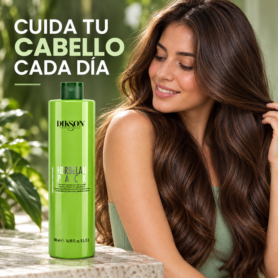 Dikson Herbelan Pack champú cremoso 500 ml: anuncio para redes