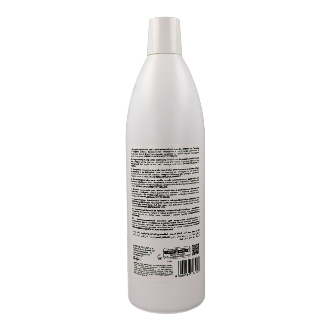 Dikson Promaster Keratin Cabello Tratado Champú Regeneradora 1000Ml
