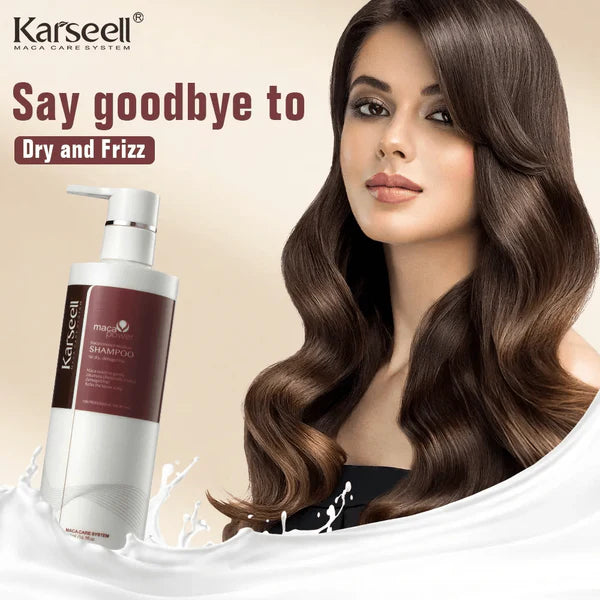 Karseell , Champú hidratante con esencia de maca - 500 ml