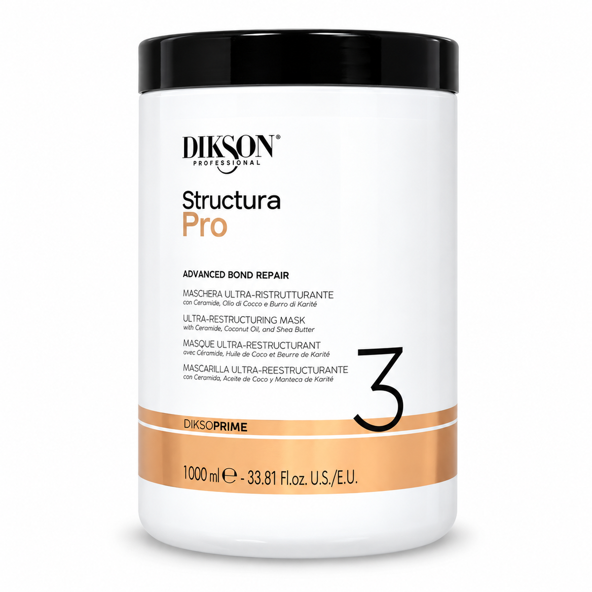 Dikson – Mascarilla ultra-reestructurante Structura Pro 1000 ml