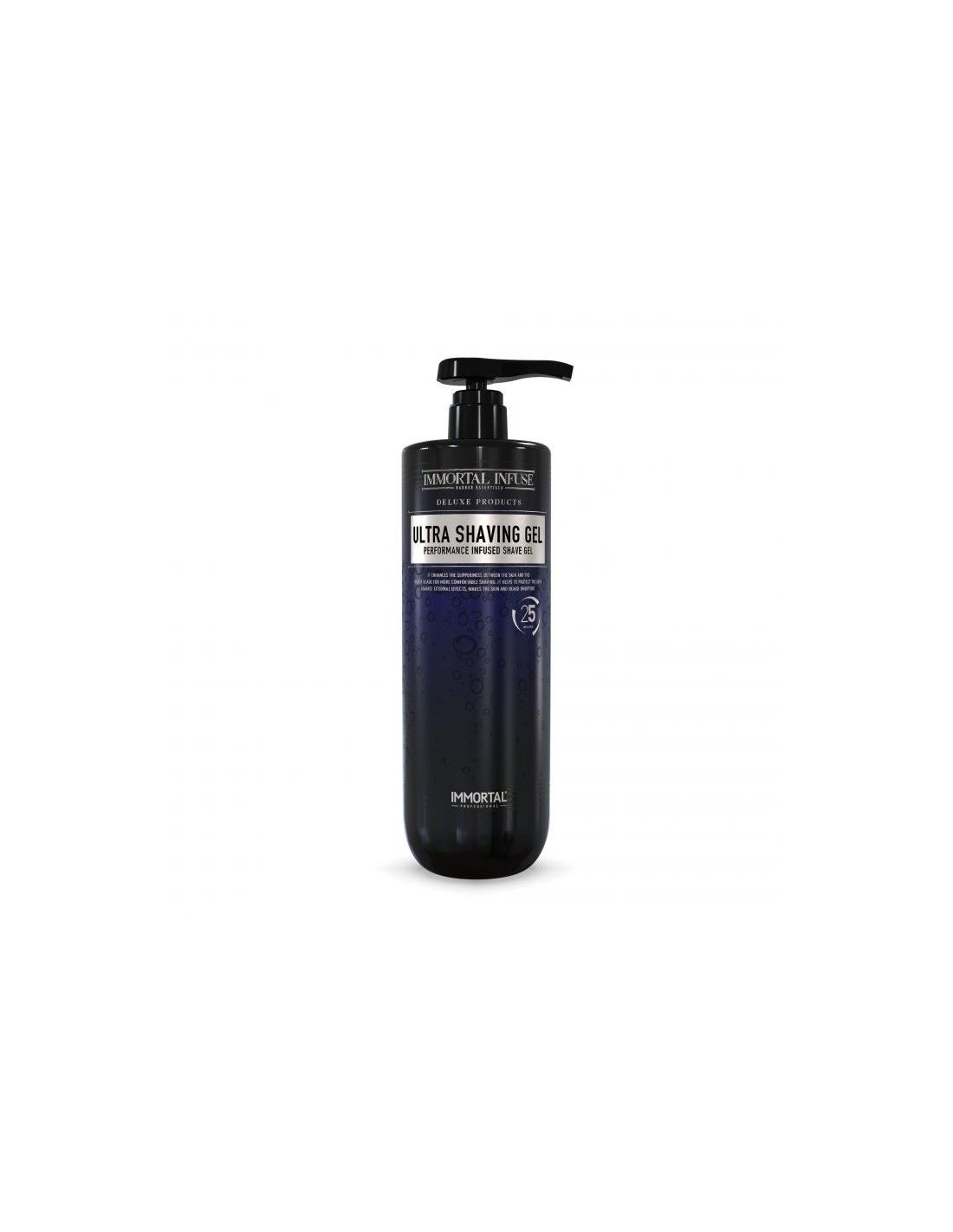 Immortal Ultra Shaving Gel 1000 ml gel de afeitar