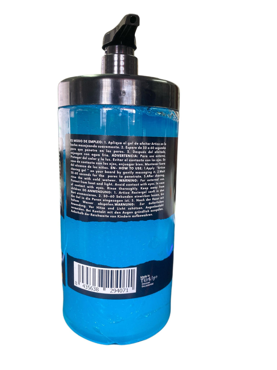 Ártico Men – Gel de Afeitar Hidratante para Todo Tipo de Piel 1500 ml