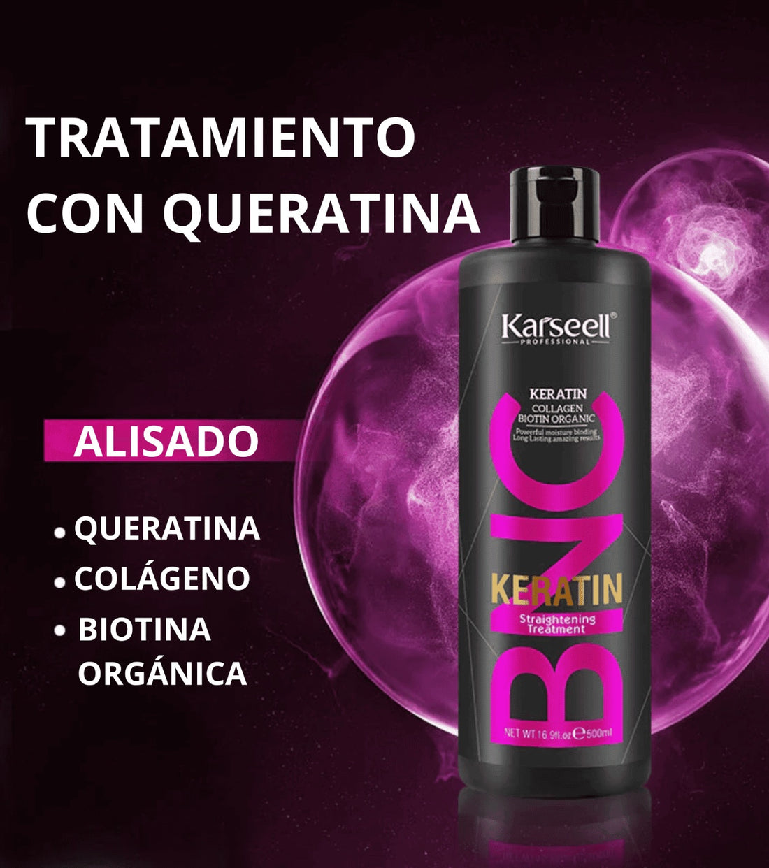 Karseell *BNC* - Keratin Hair Straightening Treatment