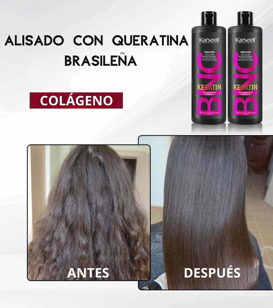 Karseell *BNC* - Keratin Hair Straightening Treatment