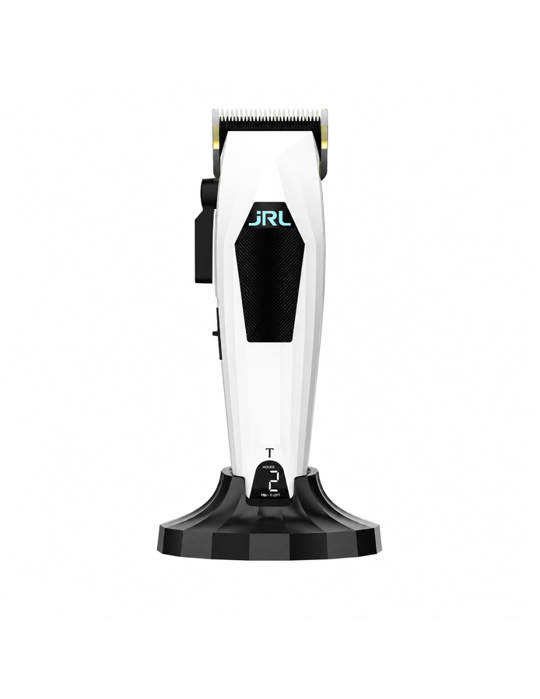 MÁQUINA CLIPPER 3000C TAPER BLANCA JRL, Inalámbrica para Barberos, máquina de cortar cabello, hair clipper, clipper profesional,cortadora