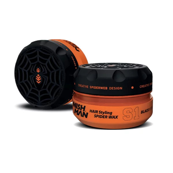 NISHMAN S1 Hair Styling Spider Wax - Orange 150 ml XL