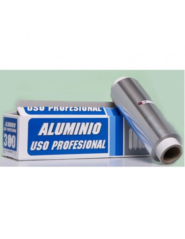 Rollo de aluminio tamaño industrial, 300m