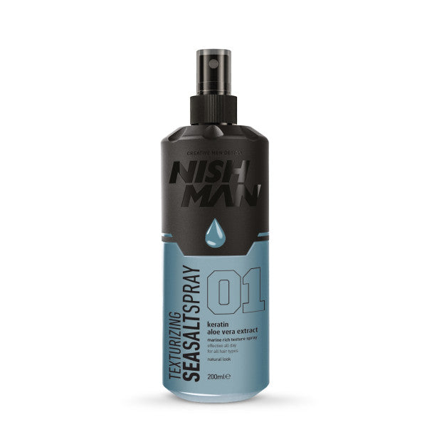 Spray texturizante de sal marina 200 ml – NISHMAN