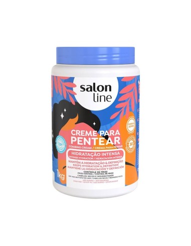 Salon Line – Crema para peinar hidratante para cabello seco 1 kg