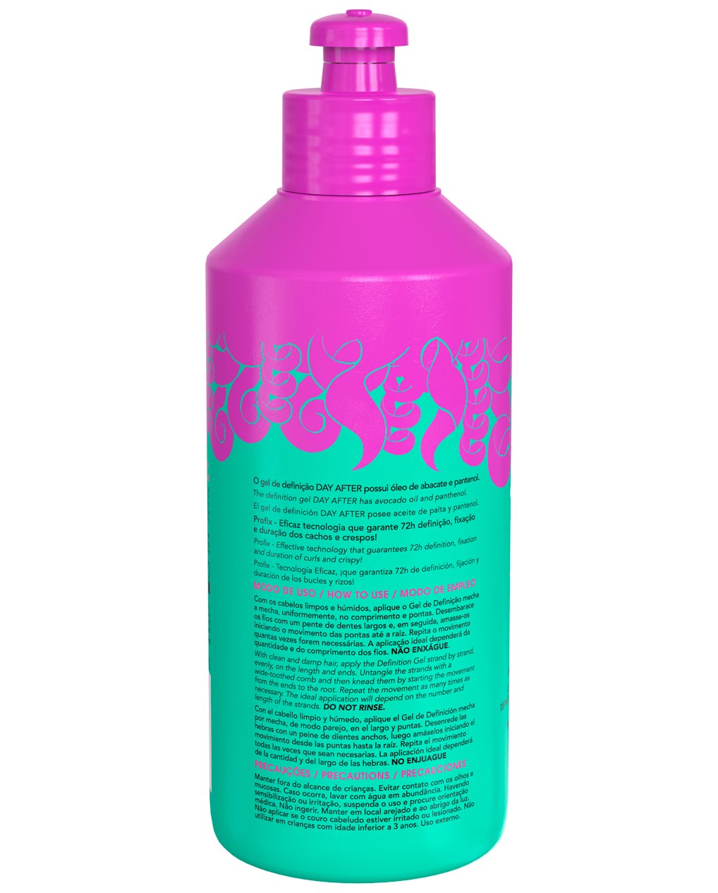 Salon Line Gel de Definição Day After To de Cacho 320ml