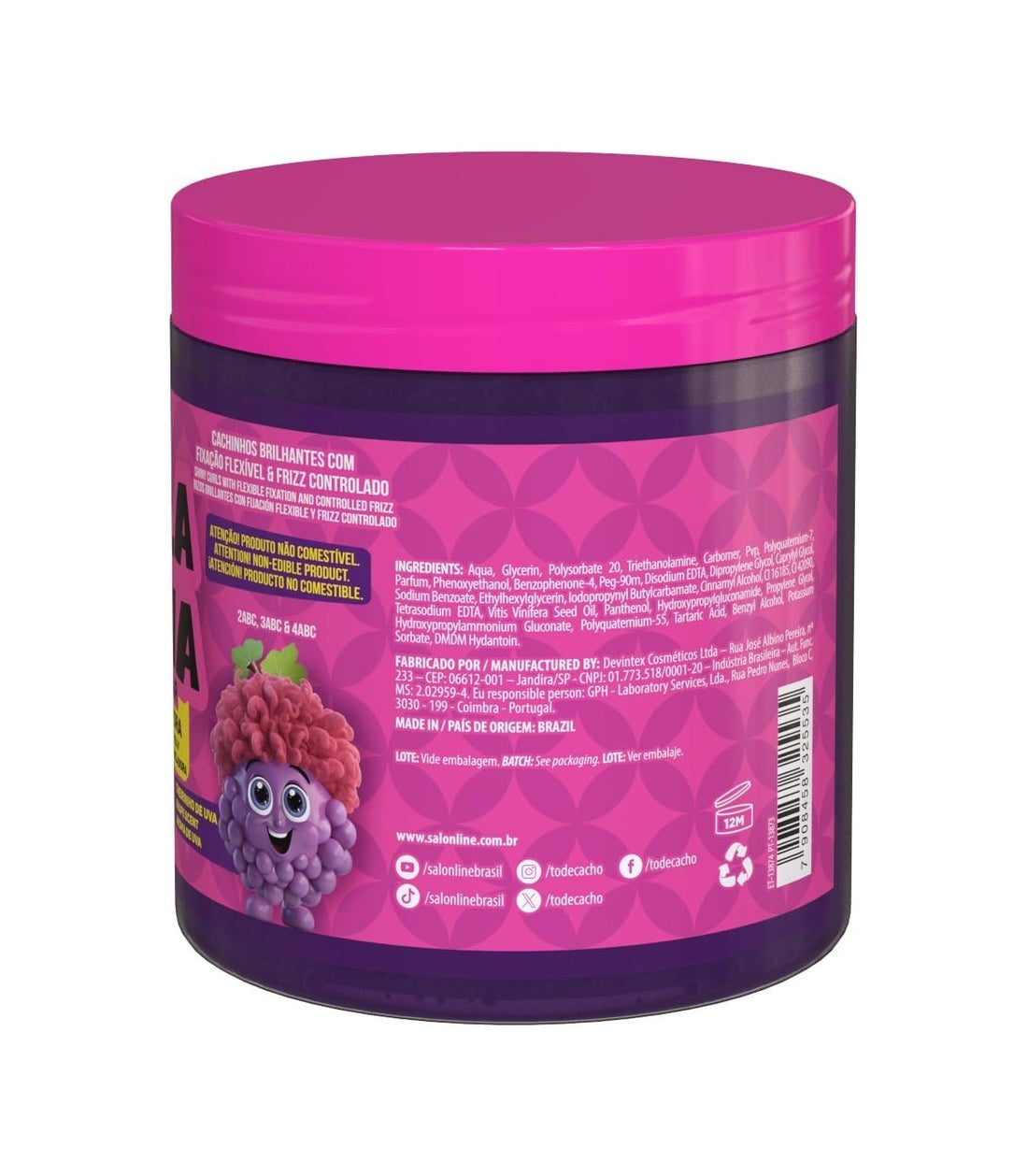 Salon Line – Gelatina capilar para rizos con fijación flexible 550 g