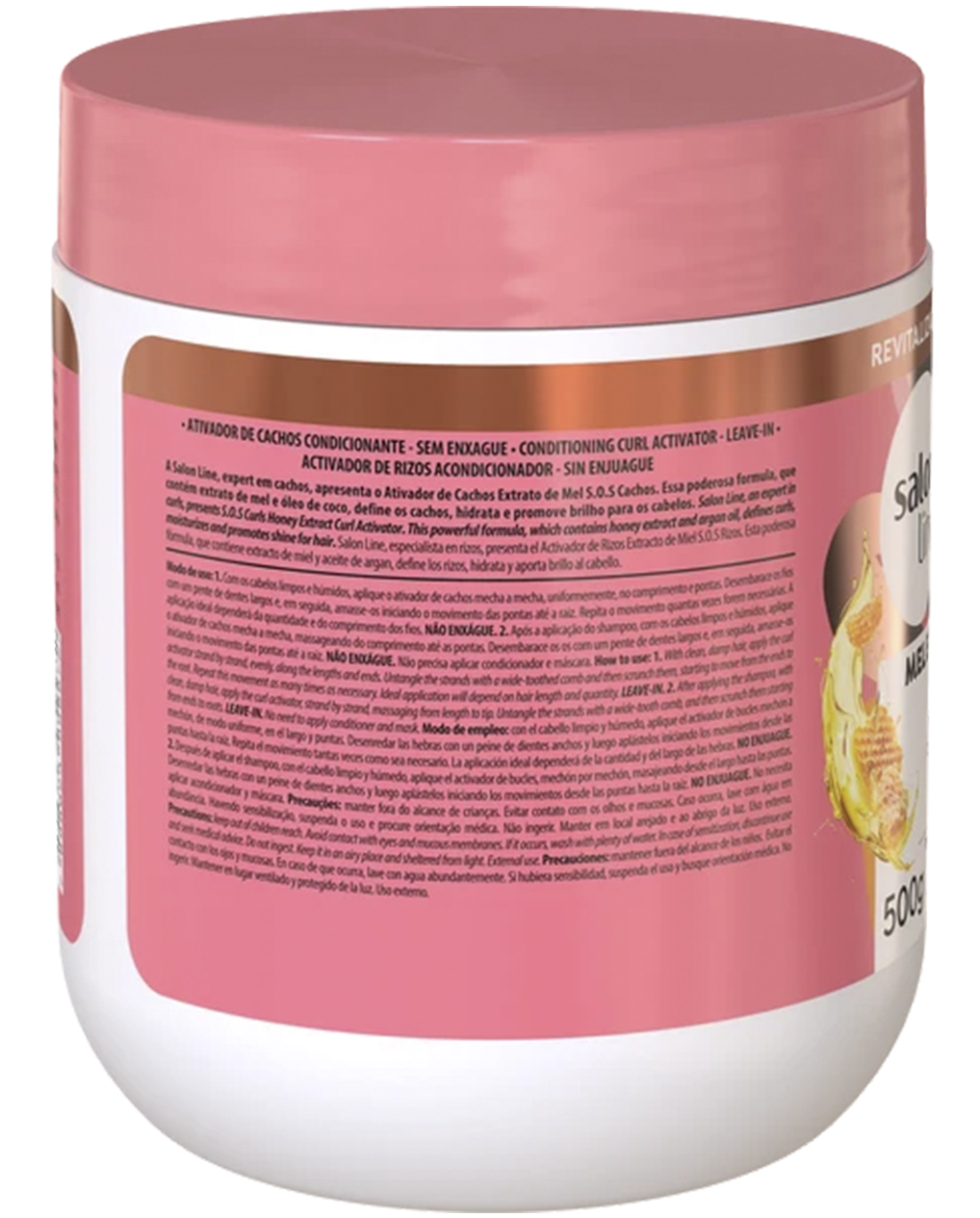 Salon Line – Activador de Rizos para Cabello Rizado y Afro 500 g