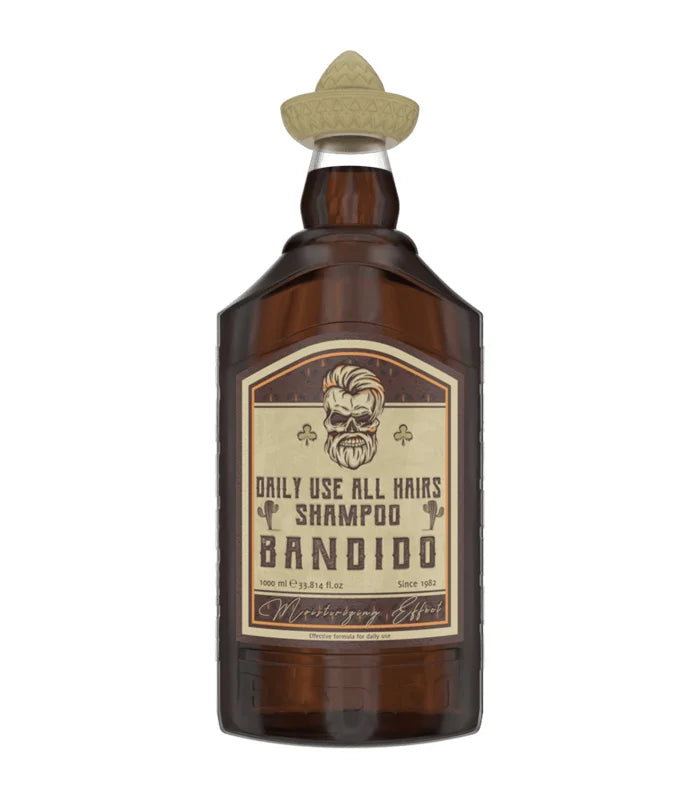Bandido Daily Shampoo (Champú de uso diario Bandido) de 1000 ml.