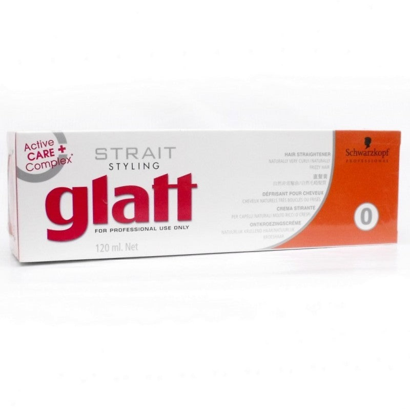 Schwarzkopf Professional – Creme Alisador Profissional Glatt para Alisamento Permanente 82 ml + 2x40 ml