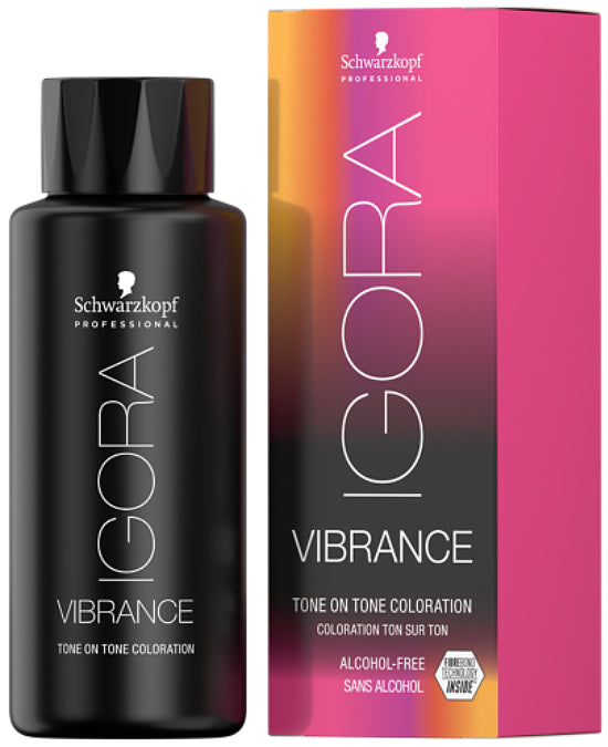 Schwarzkopf Igora Vibrance 7-0 Rubio Medio Natural 60 ml Baño de Color (Sin Alcohol)