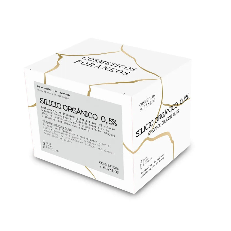 Ampolas de silício orgânico x20 a 0,5%