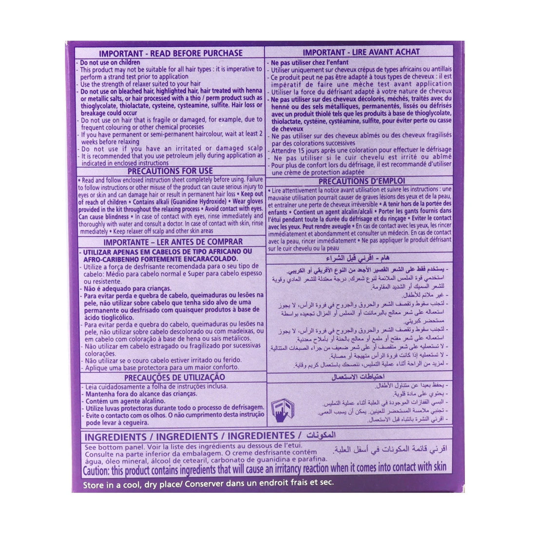 Dark & Lovely, Soft & Sheen Carson Relaxer Kit Regular