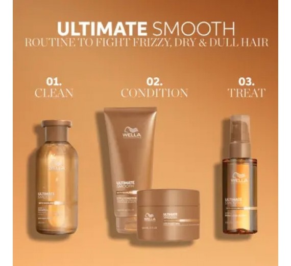 Wella Acondicionador Ultimate Smooth cabello encrespado