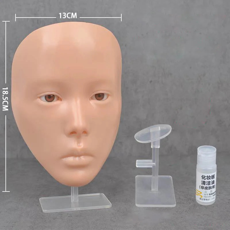 Professional makeup learning: makeup practice with facial interaction