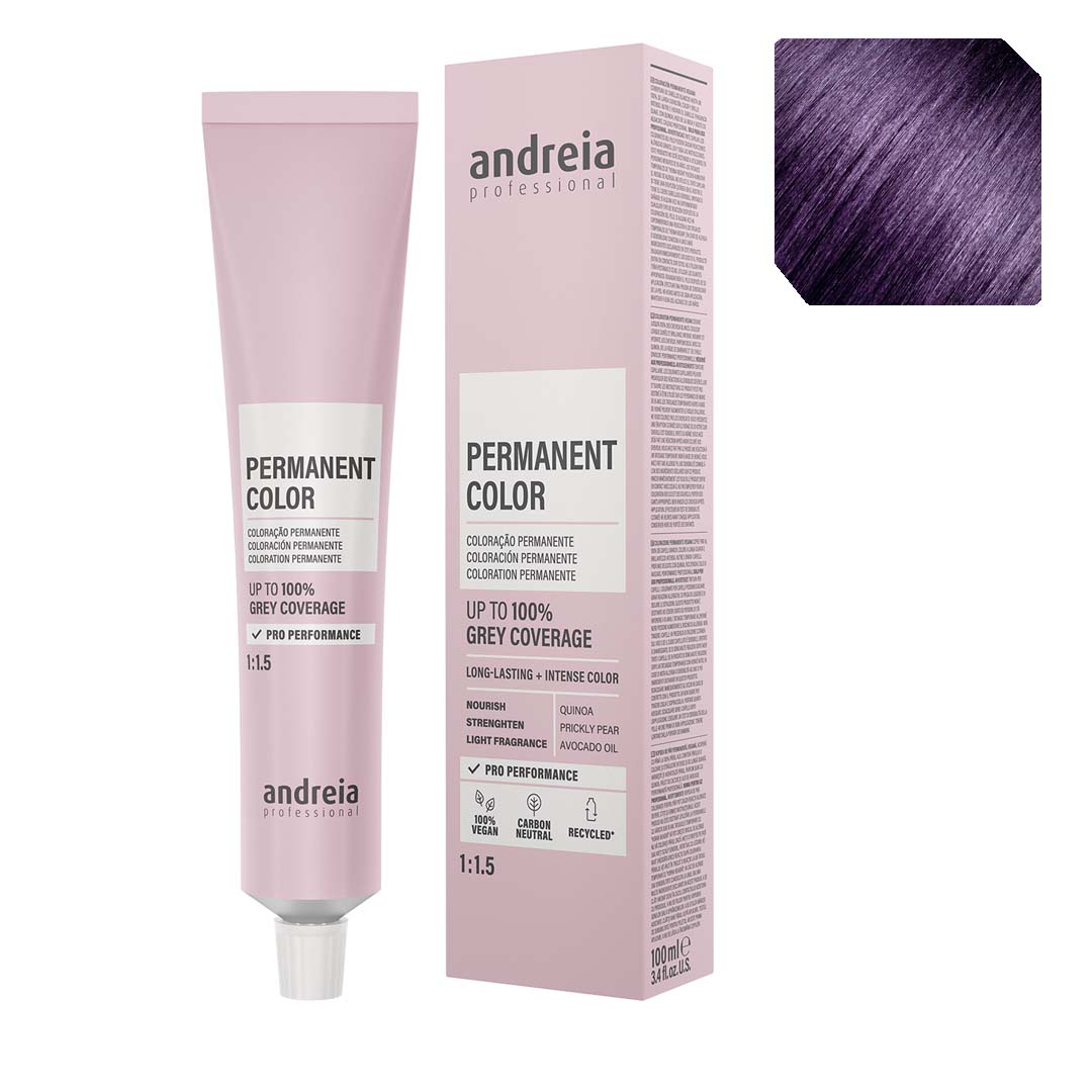 Andreia Professional – Tinte Permanente Vegano para Todo Tipo de Cabello 100 ml