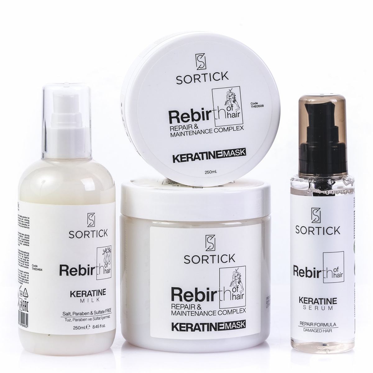 Sortick Mascarilla Queratina 500ml