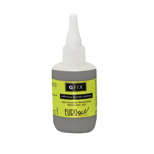 Eurostil Adhesivo fijación para extensiones de  pelo color negro GFIX 50 ml